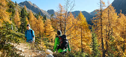 Wandern im Herbst Steirische Krakau