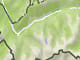 Entlang der Bergkrete des Mont Rouge