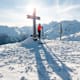 Pistenskitour zum Bergrestaurant im Skigebiet Großglockner Heiligenblut