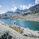 Hochgangscharte und Spronser Seen ab Dorf Tirol