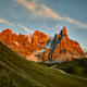 Dolomiti Palaronda Trek - Etappe 4: Von der Canali-Treviso-Hütte bis zur Bergstation Colverde-Rosetta