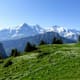Seilbahnwanderung von der Schynige Platte über Männdlenen und Faulhorn zur First Bergstation