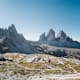 Wanderung zur Drei-Zinnen-Hütte vom Eingang Innerfeldtal