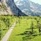Karwendeltour, Etappe 1: Von Scharnitz in die Eng