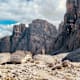 Wanderung zur Pisciadù Hütte vom Grödner Joch