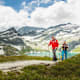Wanderung zum Berghotel Rudolfshütte von Enzingerboden