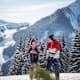 Winterwanderung zur Gerstreitalm von Saalbach-Hinterglemm