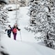 Schneeschuhwanderung San Cassiano - Armentarola - Valparola Pass