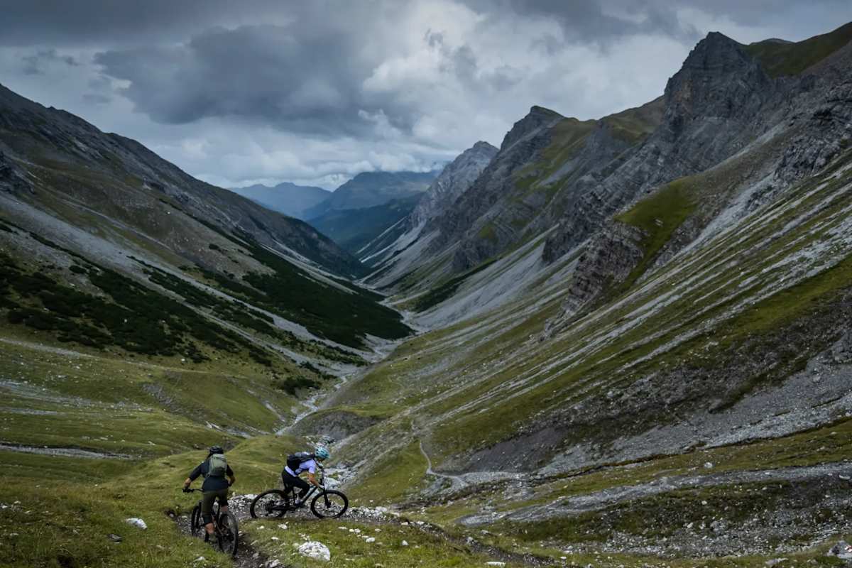 Singletrail durch das Welschtobel