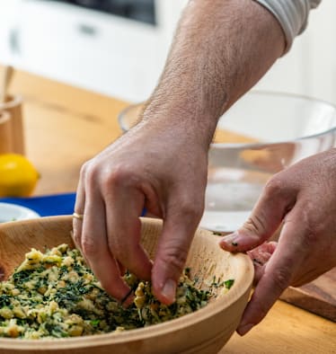 Tiroler Bergkäseknödel