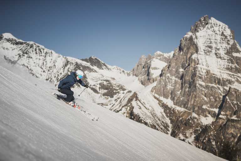 Skifahren in Ladurns