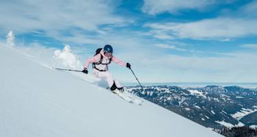 Skifahrerin