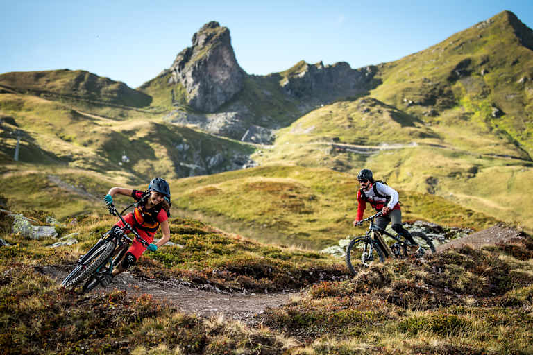 Mountainbiken in Arosa