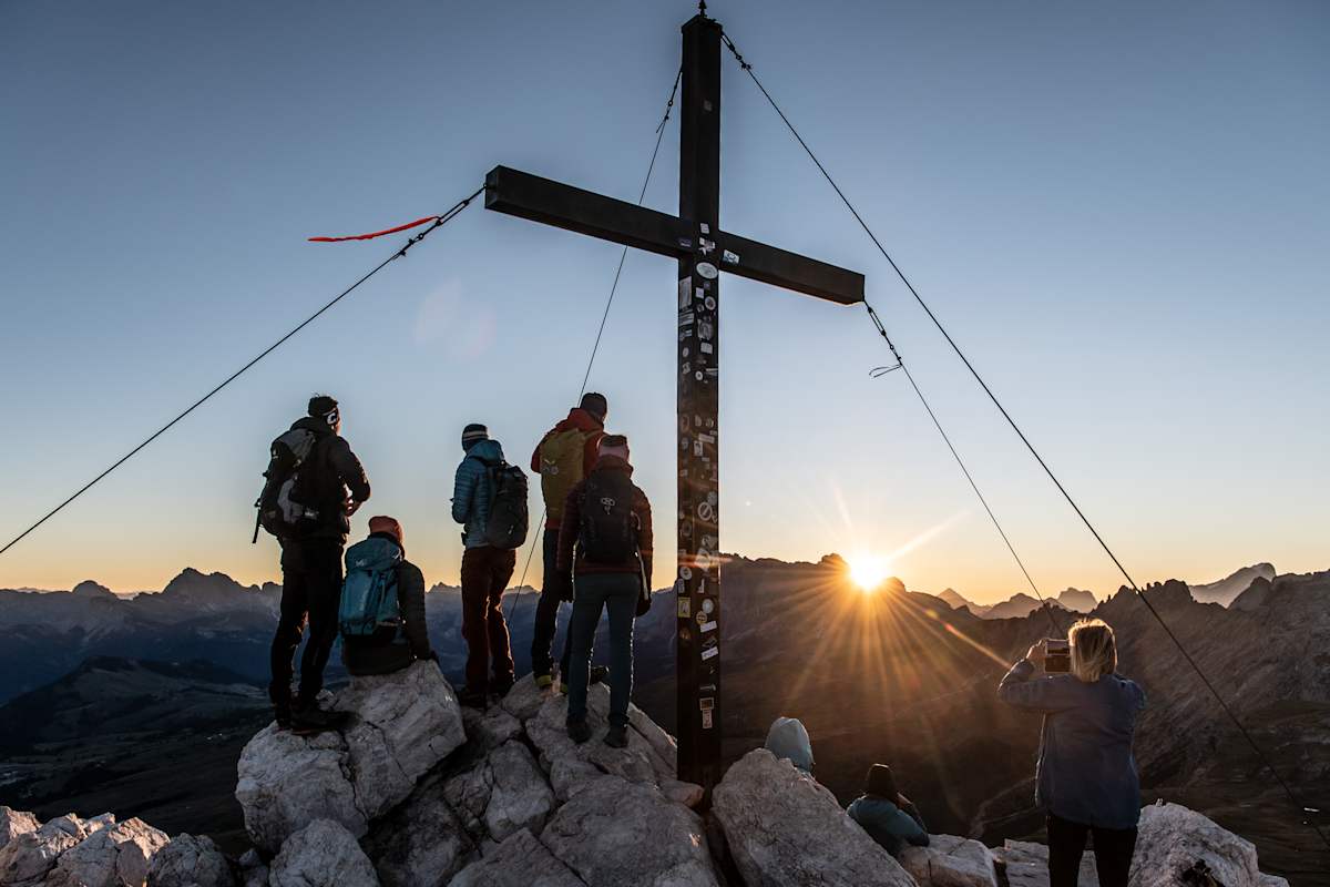Sonnenaufgang am Schlern: