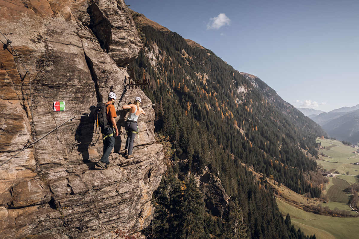 Ibex Klettersteig in Ratschings