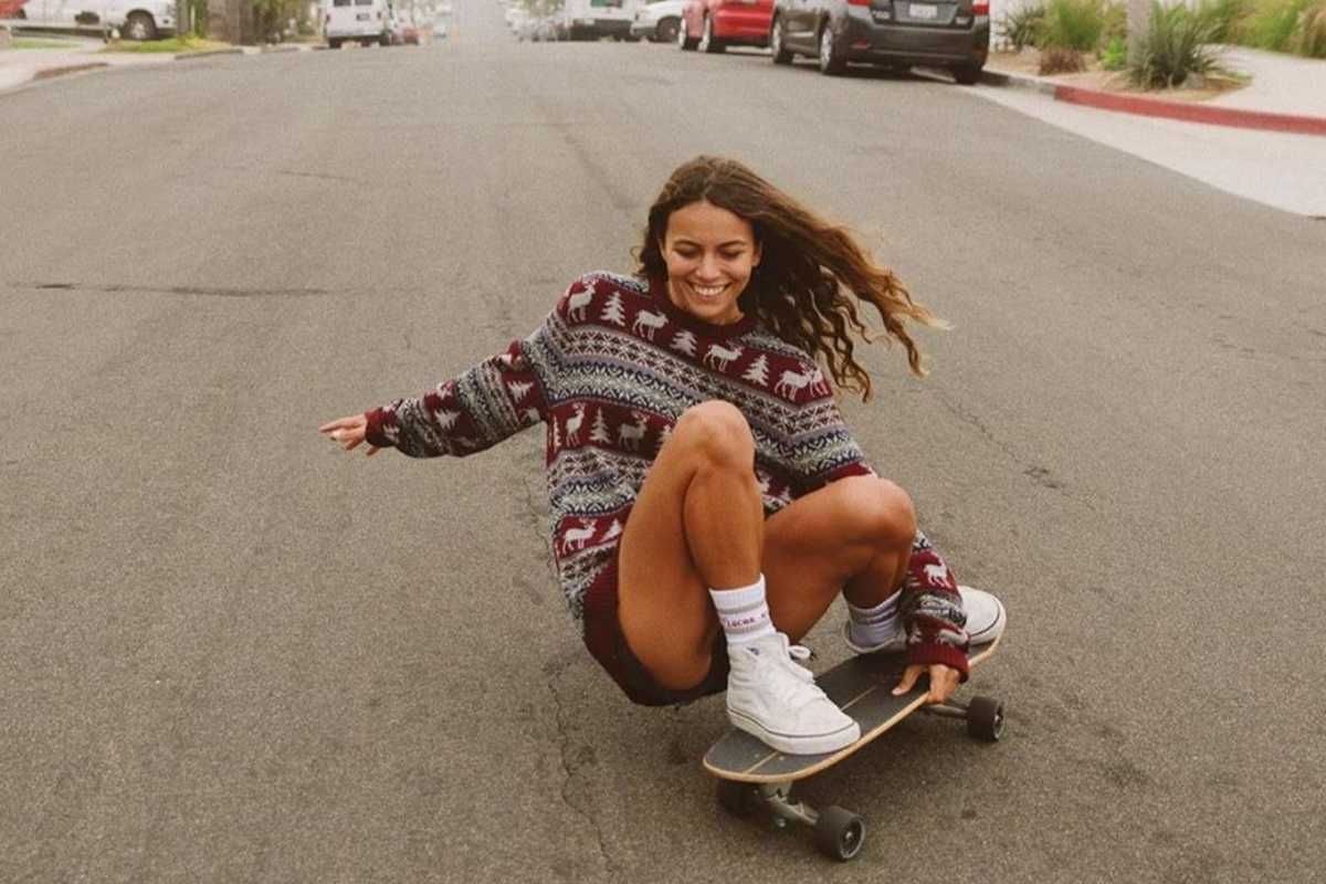 Surf-feeling ohne Wellen auf dem Surfskate