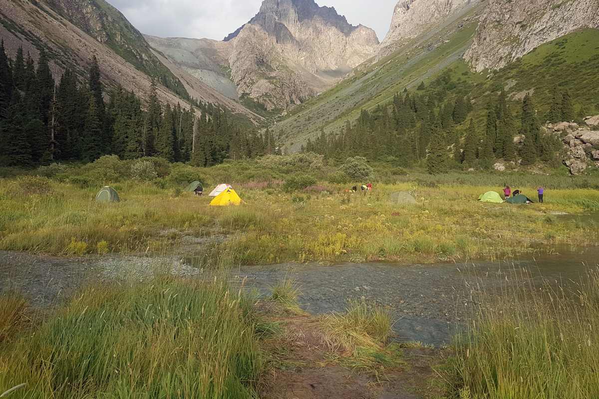 Trekking in Kirgistan