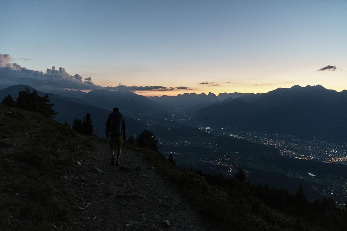 Blick von Tulfes Richtung Innsbruck
