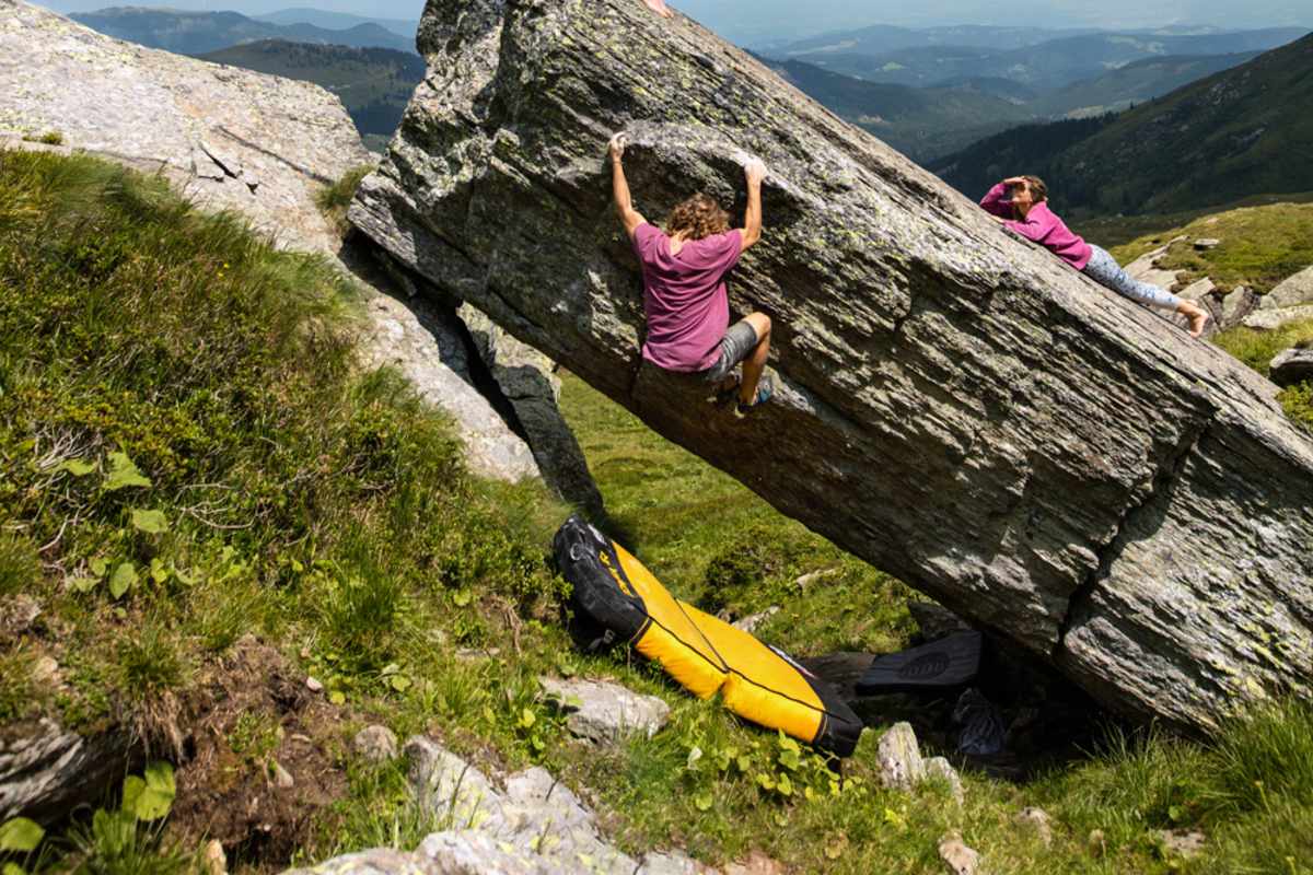 Bouldern und Drachensteigen im verschlafenen Paradies Koralpe