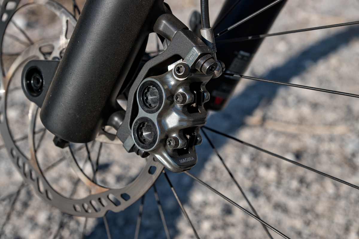 Bremse am Mountainbike