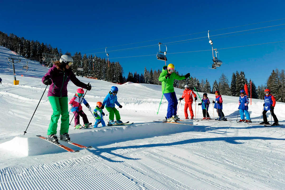 Kinder in Carezza
