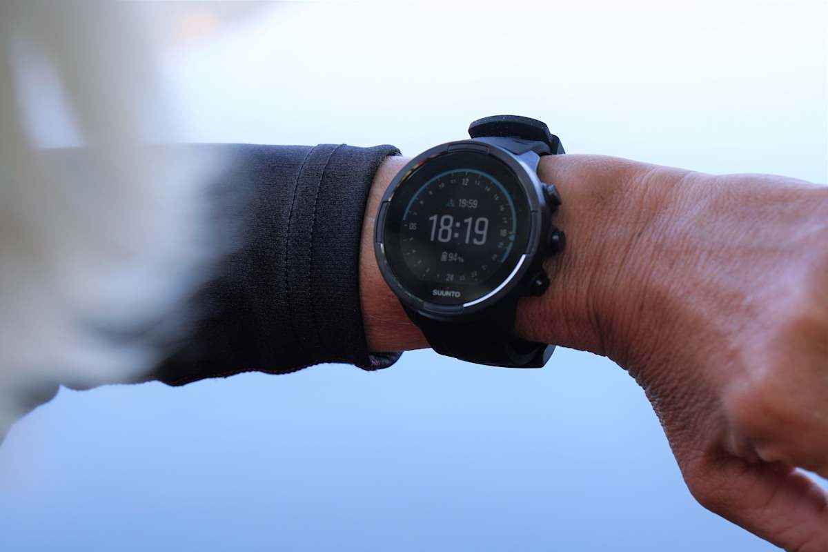 Hilft bei der Orientierung und Dokumentation der Tour: Suunto 9.