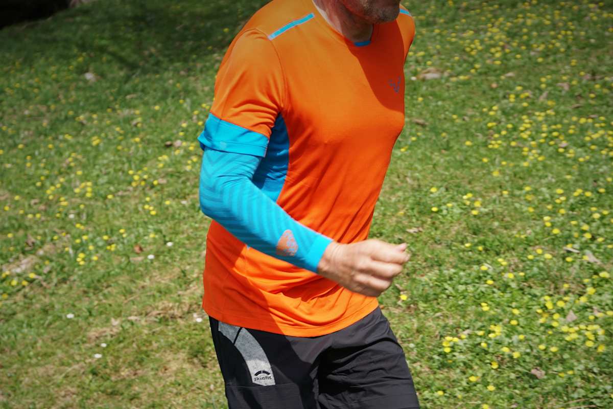 Minimalistisch und trotzdem warm: Ultra Arm Guard von Dynafit