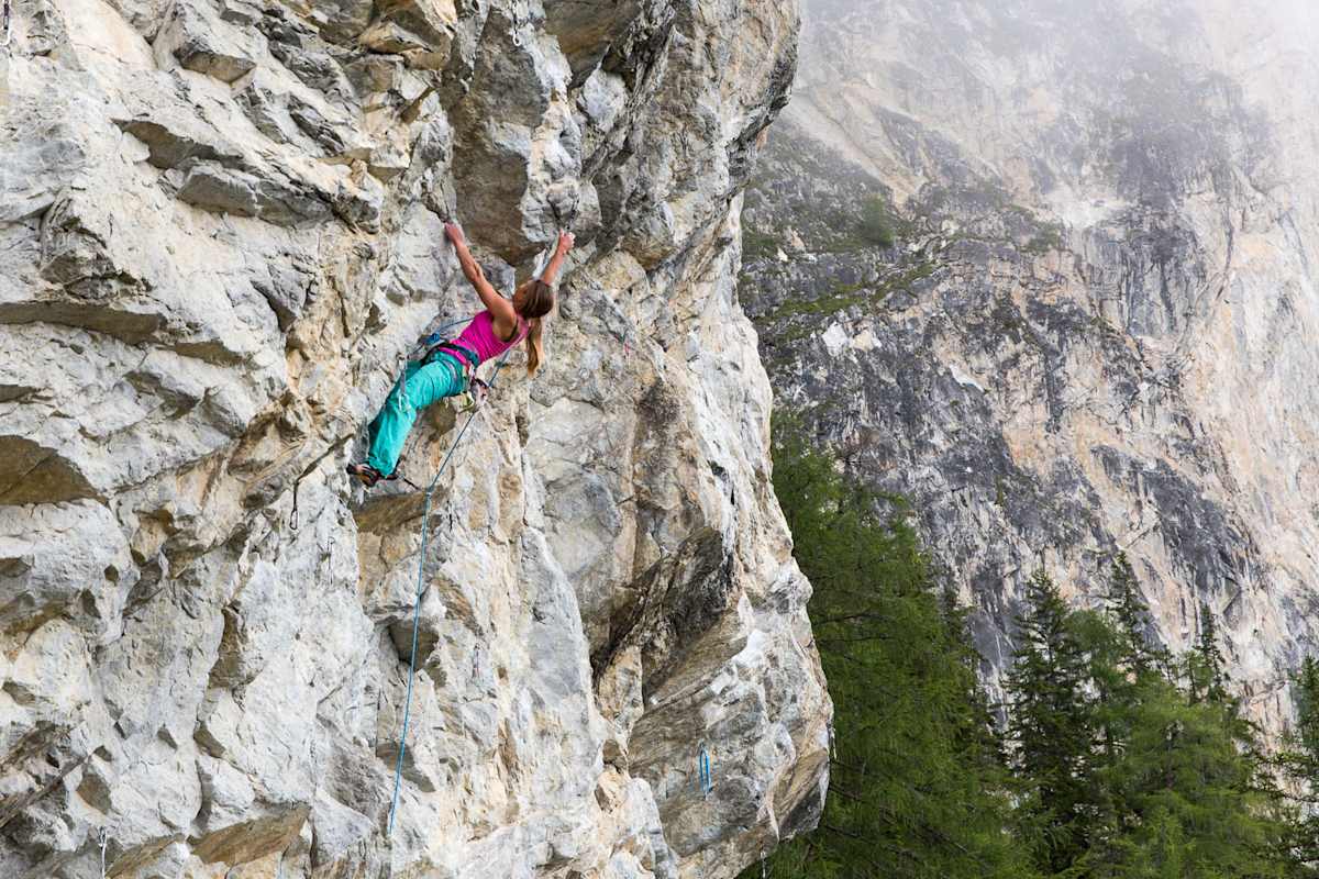 Magdalena bei ihrer liebsten Freizeitgestaltung in Falkenstein, Osttirol