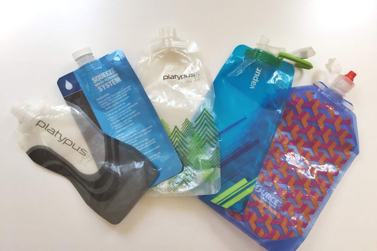 Faltbare Wasserflaschen von Platypus