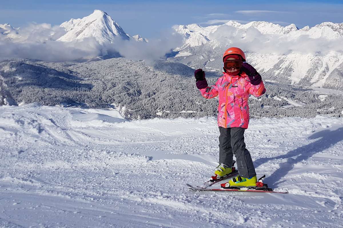 Skifahren am Gschwandtkopf in der Olympiaregion Seefeld