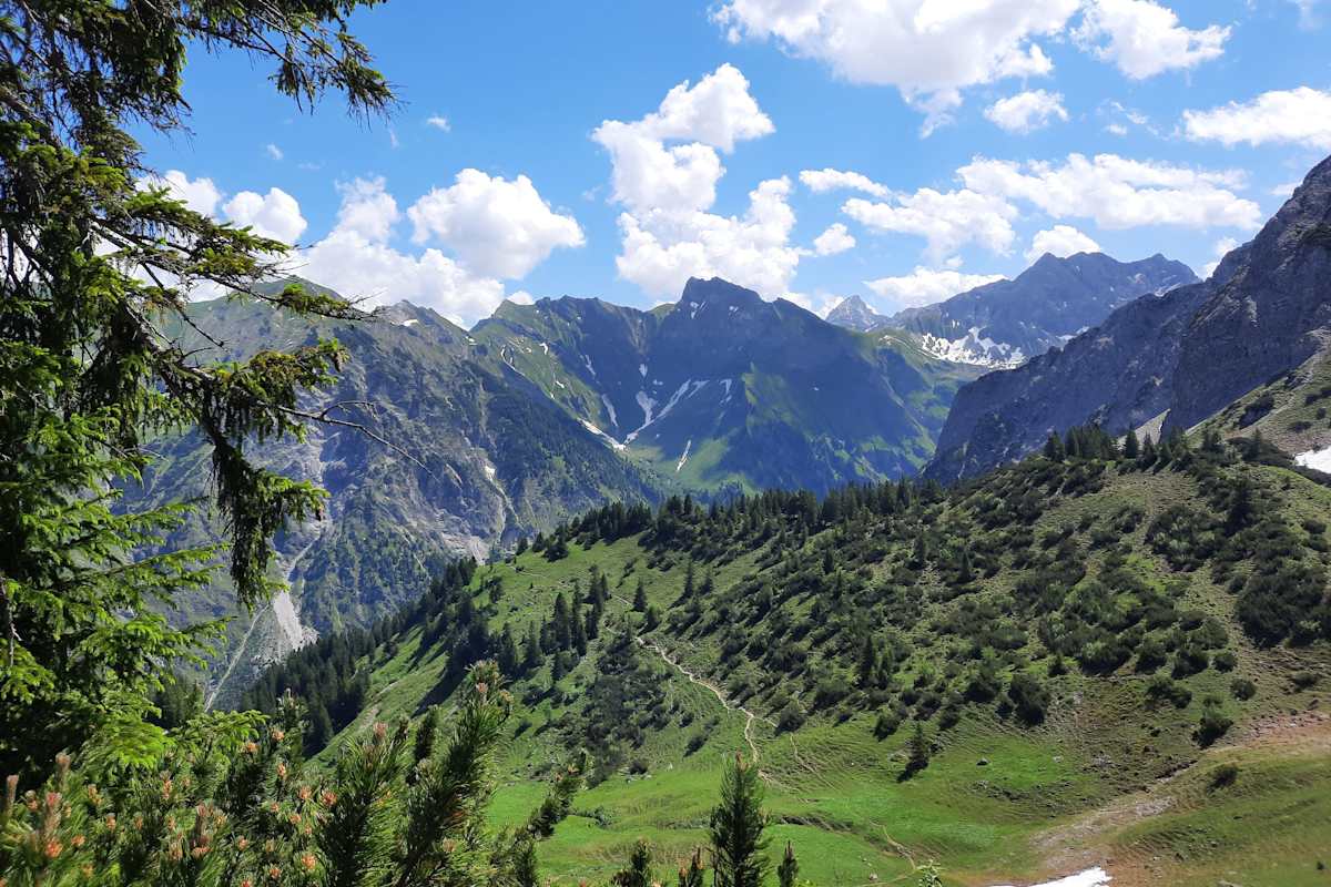 Hochvogel von Hahnenköpfle
