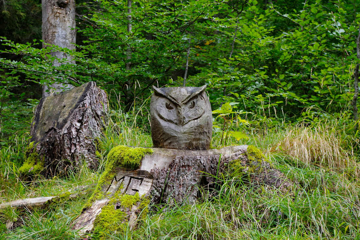 Holzfigur