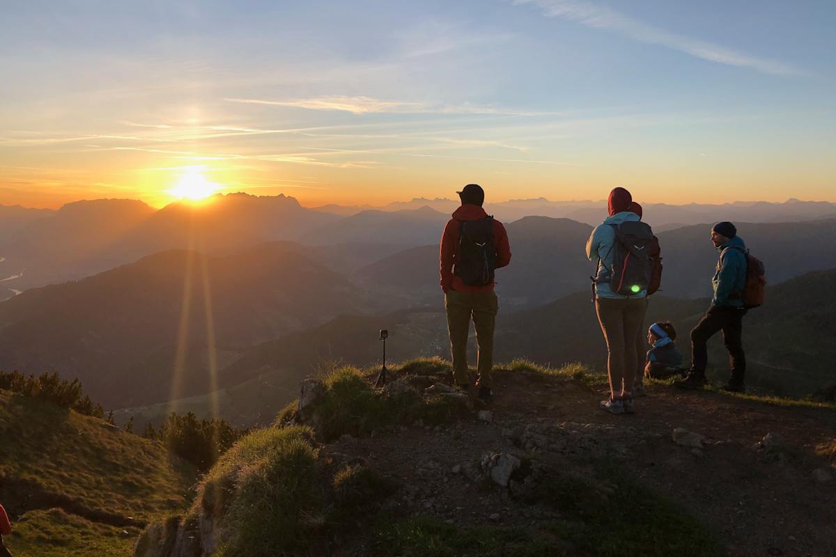Alpbachtal Gratlspitze Sonnenaufgang