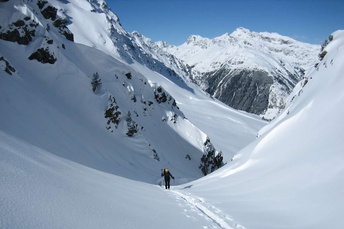 Skitourenparadies Sarntal in Südtirols Süden