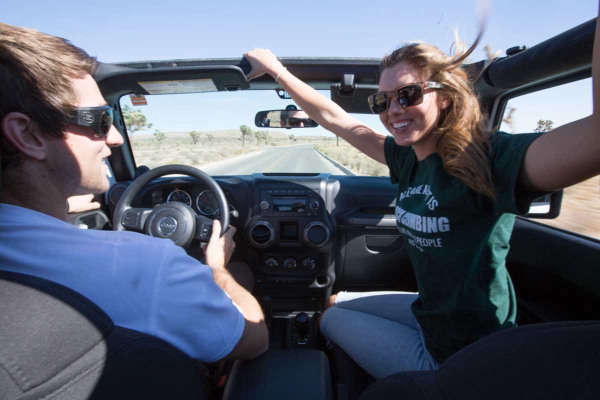 Mit Auto in Joshua Tree
