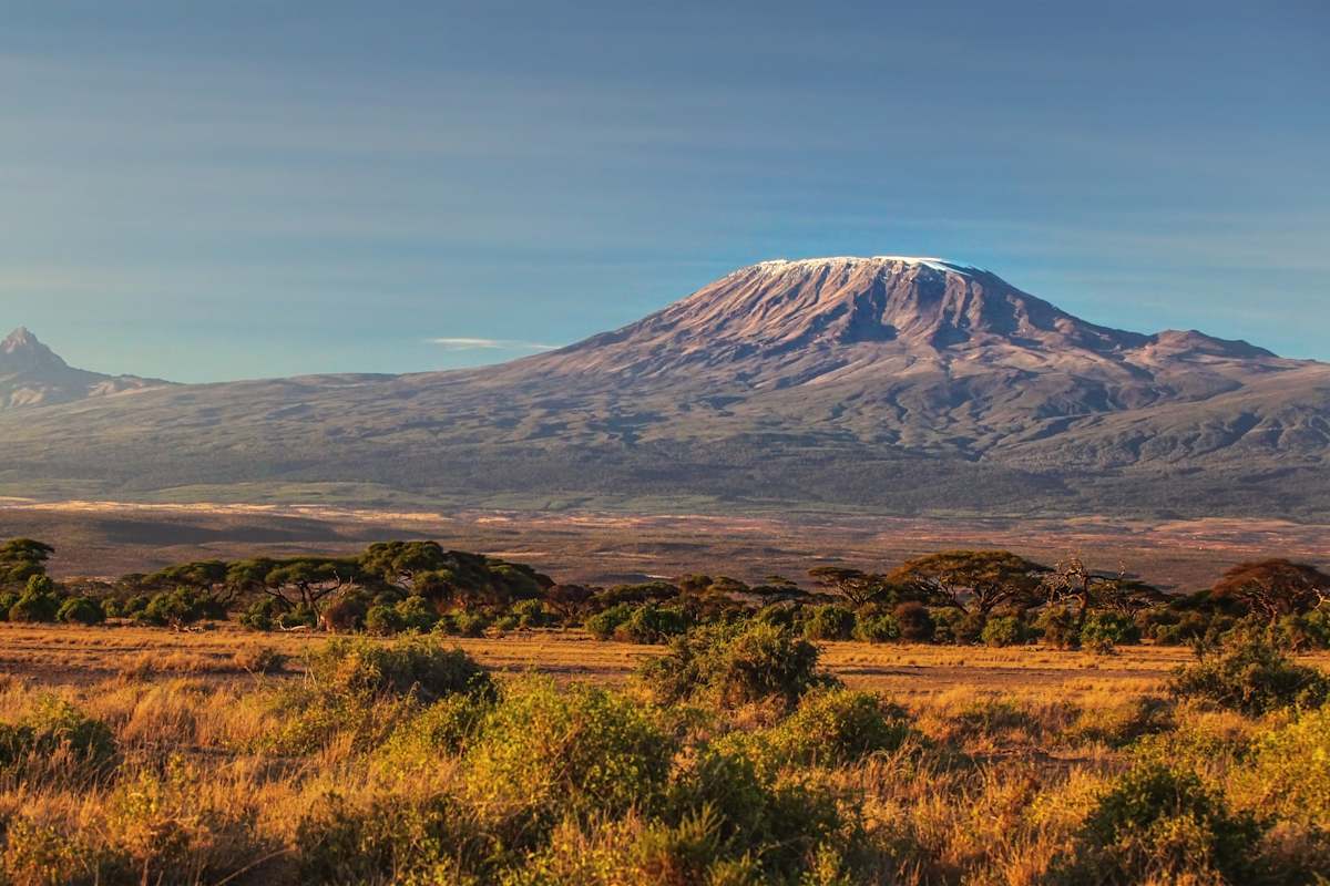Der Kilimanjaro in Afrika