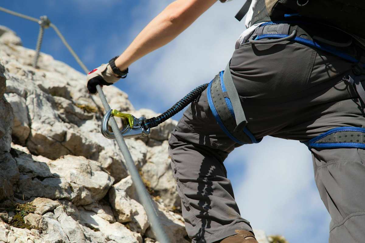 Klettersteigset Nahaufnahme