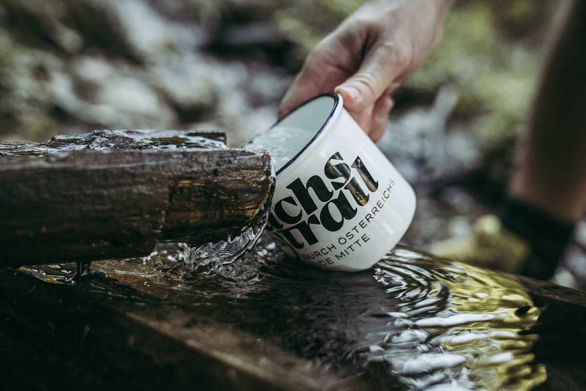 Die Luchs-Trail-Tasse leistet unterwegs gute Dienste.