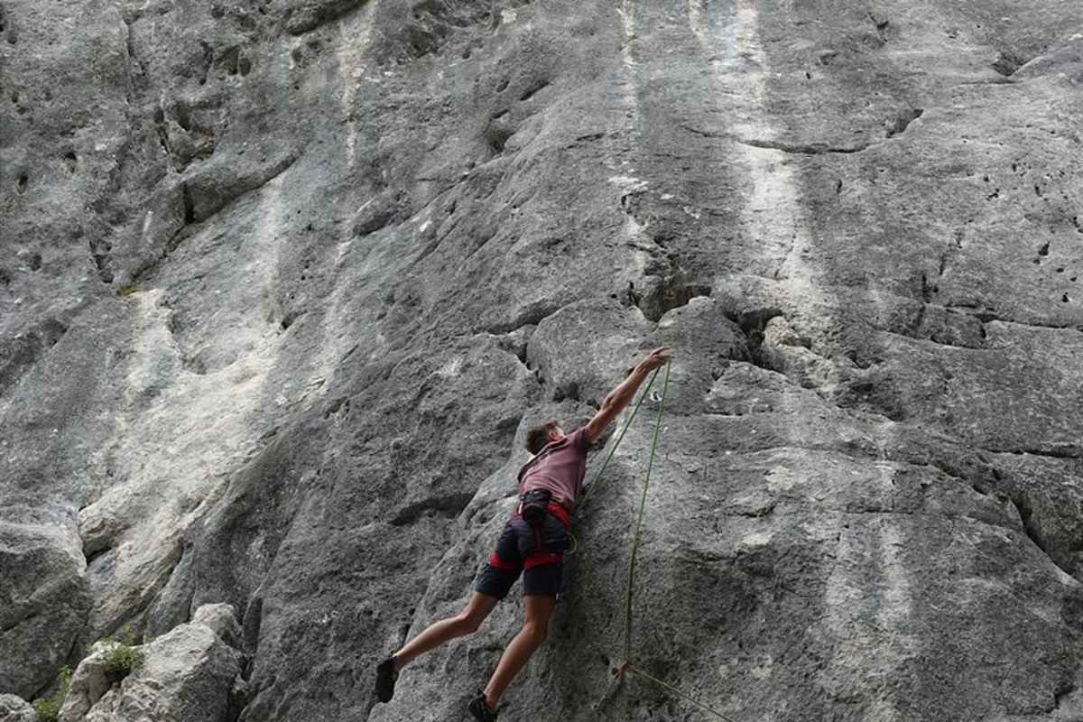 Klettern Plombergstein