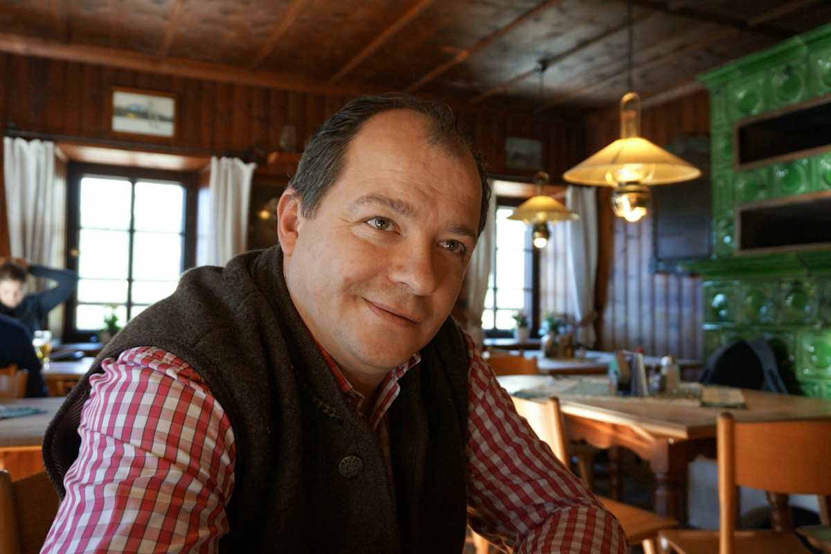 Hüttenwirt Andy Ruech