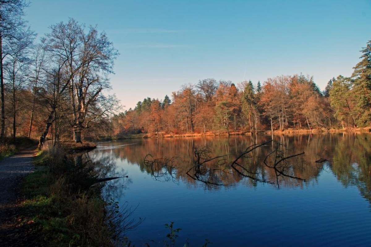 Der Pfaffensee bei Stuttgart