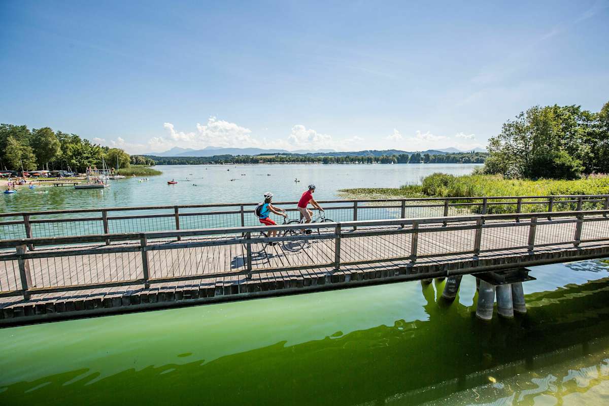 Radeln am Waginger See