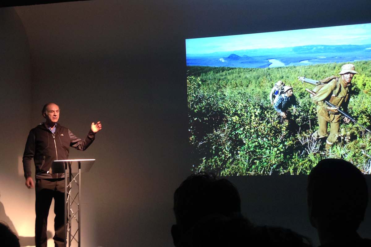 Sir Ranulph Fiennes in London