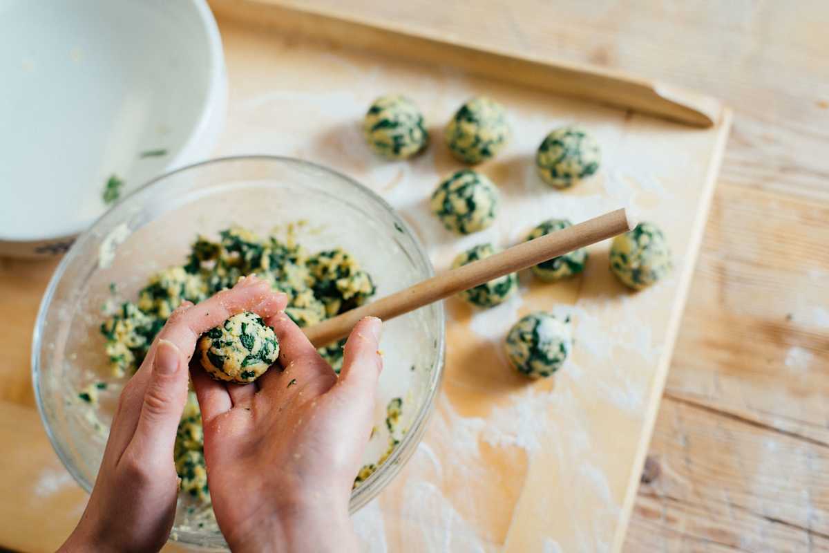 Ricottaknödel