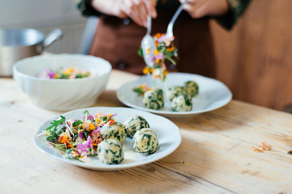 Ricottaknödel