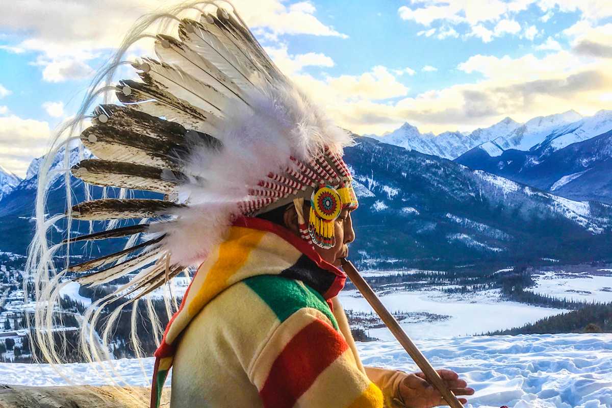 Ureinwohner Rocky Mountains