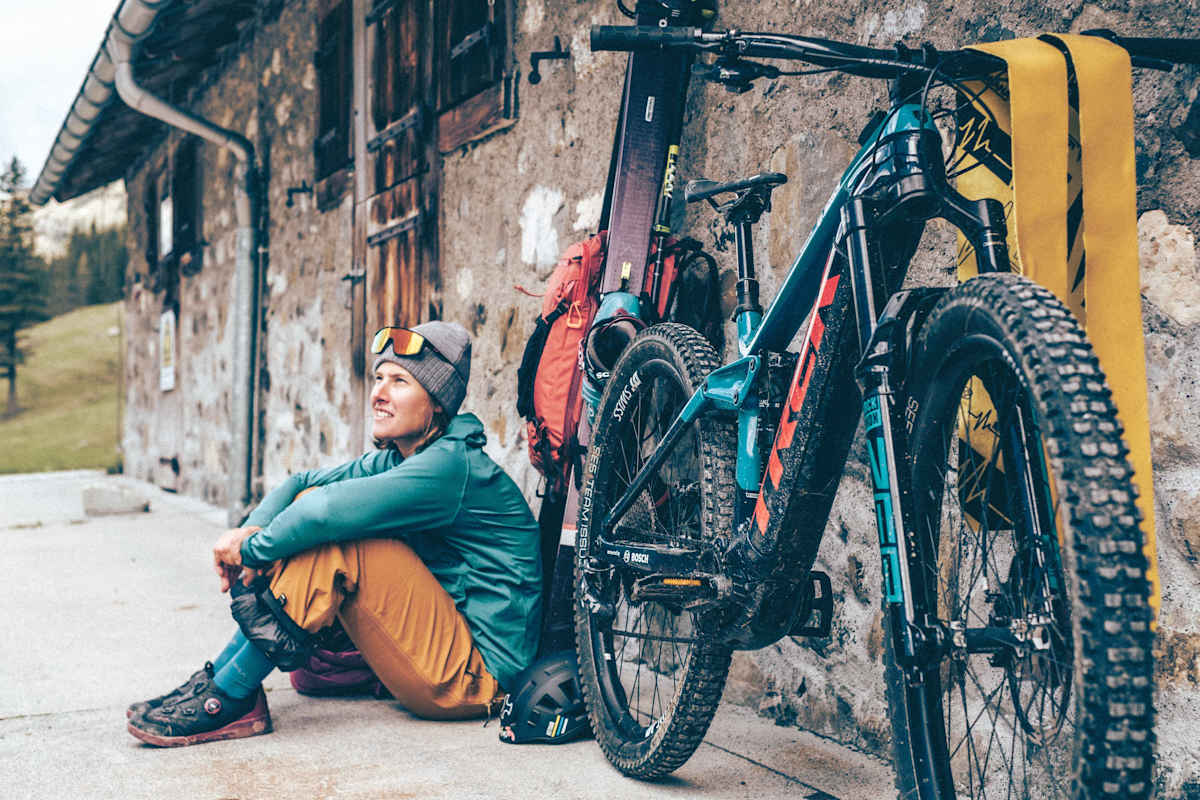 E-Bike to Ski