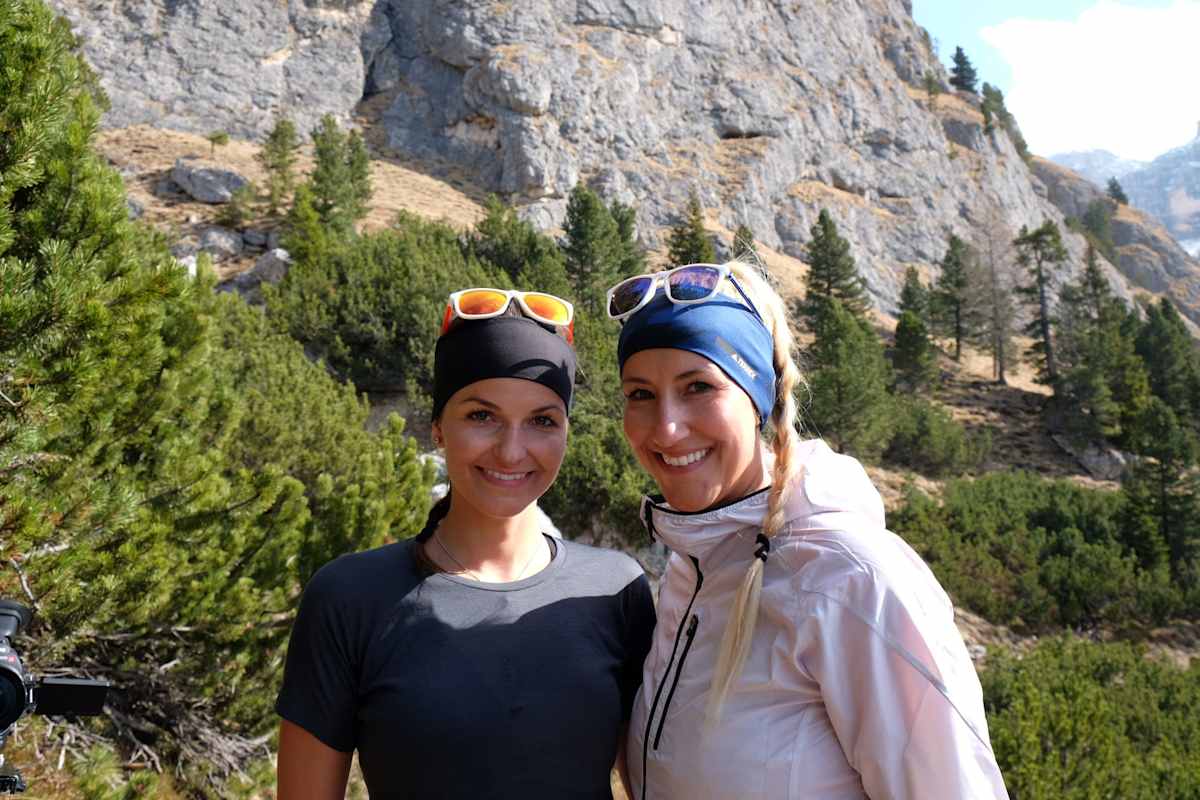 Anja und Maggy Terrex Mountain Project