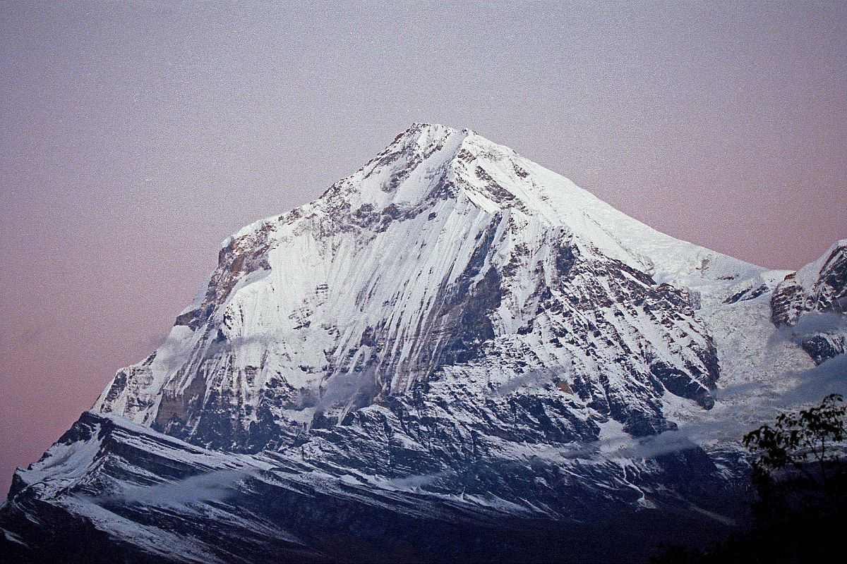 Die Südflanke des Dhaulagiri
