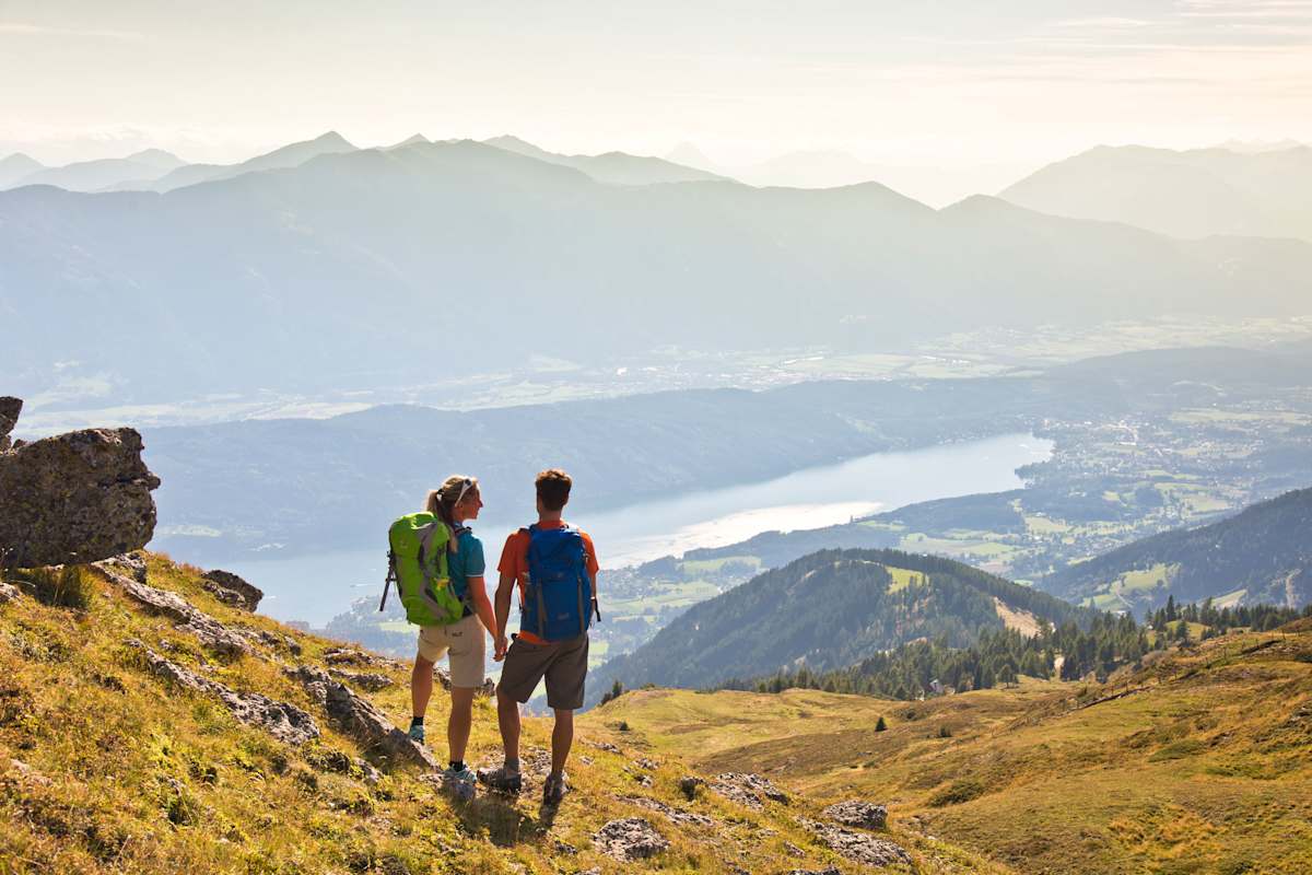 Der „Weg der Liebe“ mit Blick auf den Millstätter See